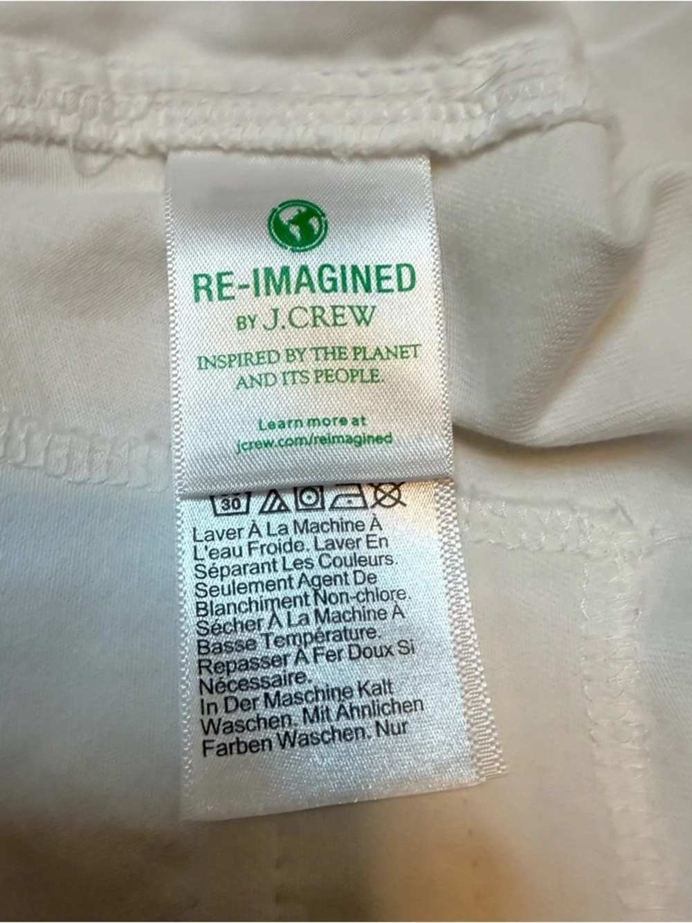 J. Crew White Cotton Shorts with Front Pockets - Picture 5 of 8